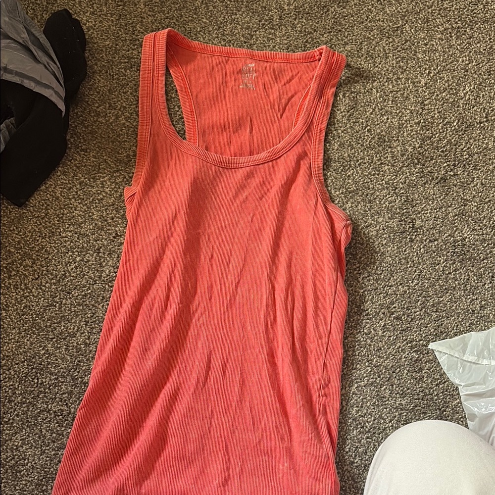 Coral Sleeveless Women's Top